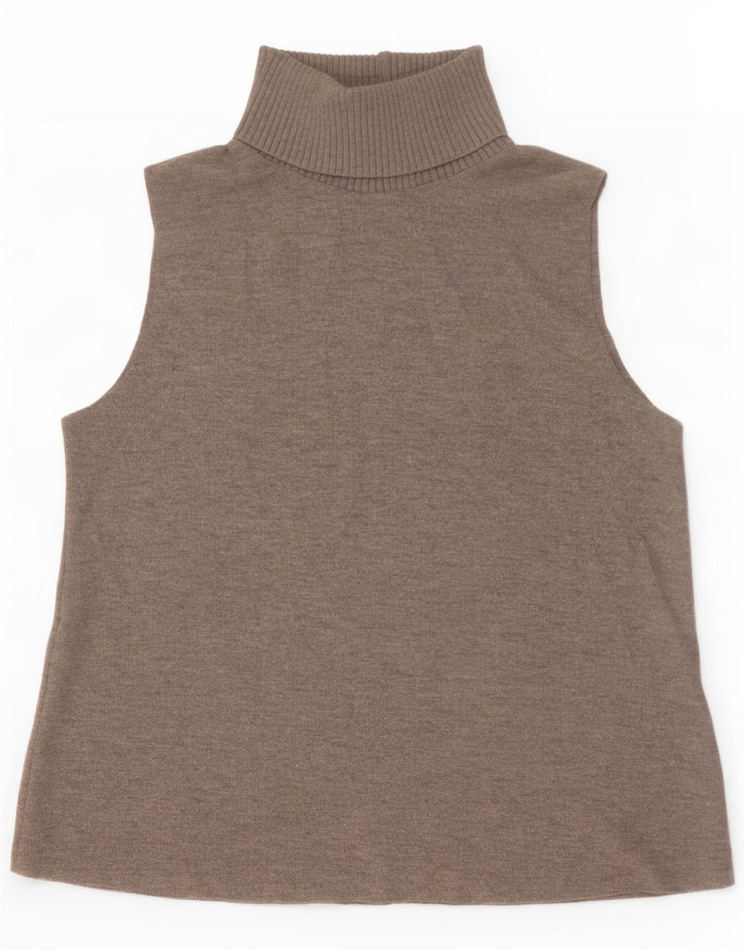 Zara Womens Vest Tank Top UK 16 Grande Cinza