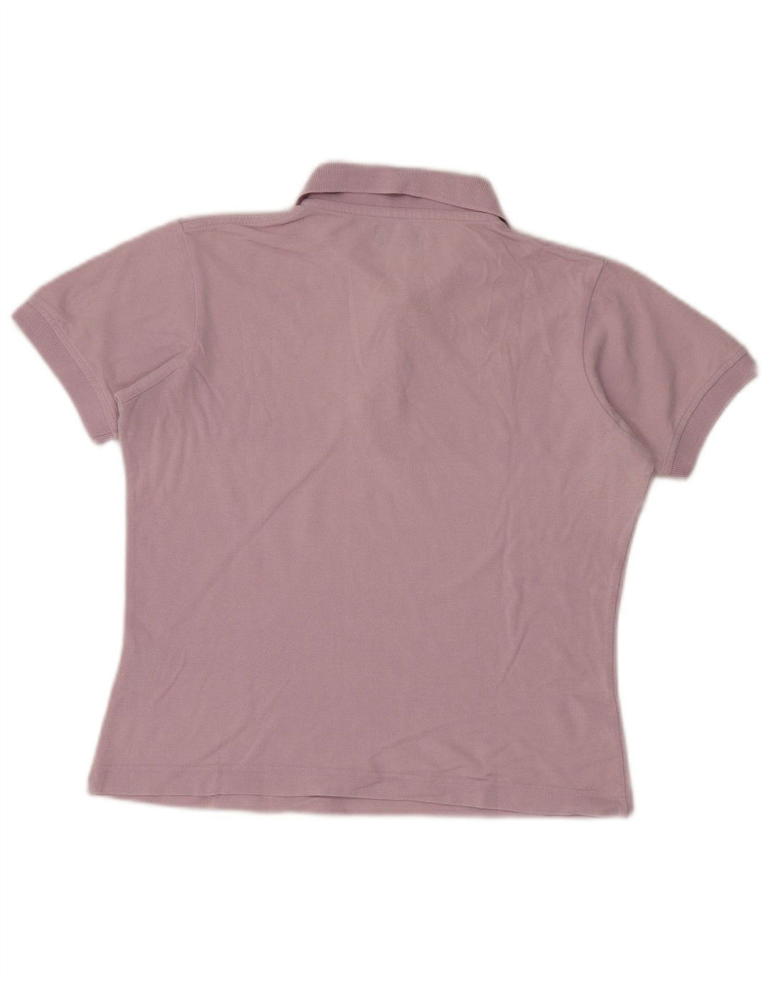 Camisa polo feminina oversized Kappa Reino Unido 10 pequeno algodão rosa