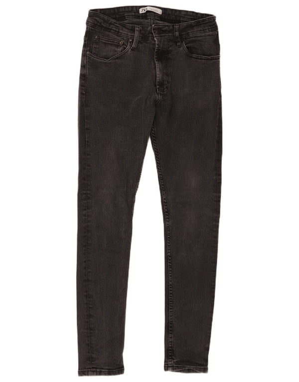 Zara Mens Skinny Jeans EU 40 Médio W31 L30 Cinza
