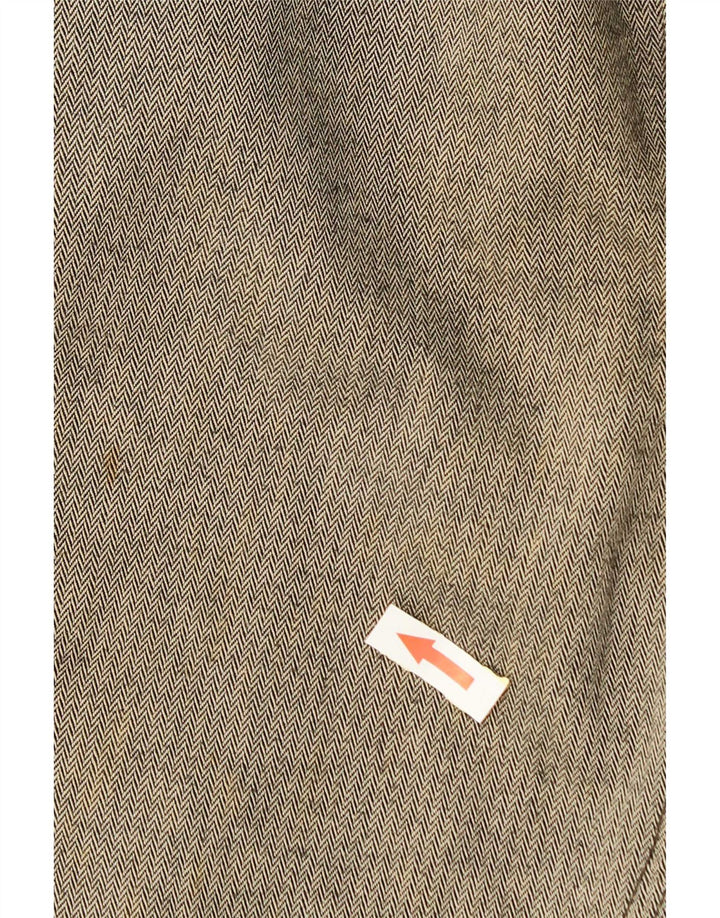Calça cargo reta masculina Calvin Klein W36 L34 cinza espinha de peixe