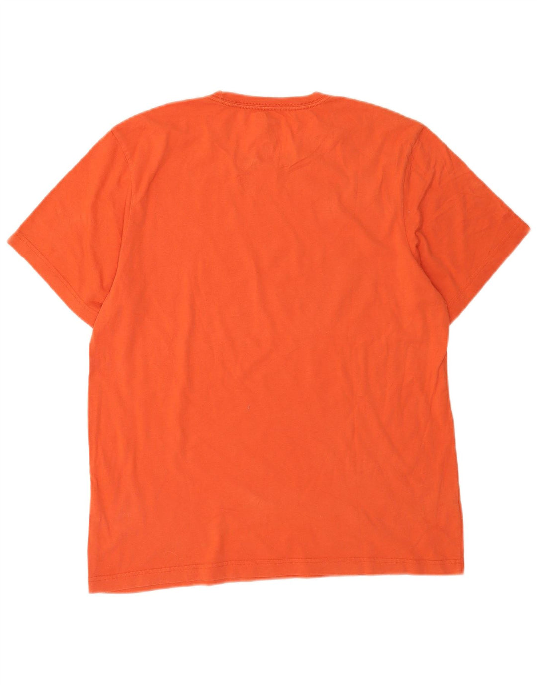 Camiseta gráfica masculina Levi's Top grande de algodão laranja