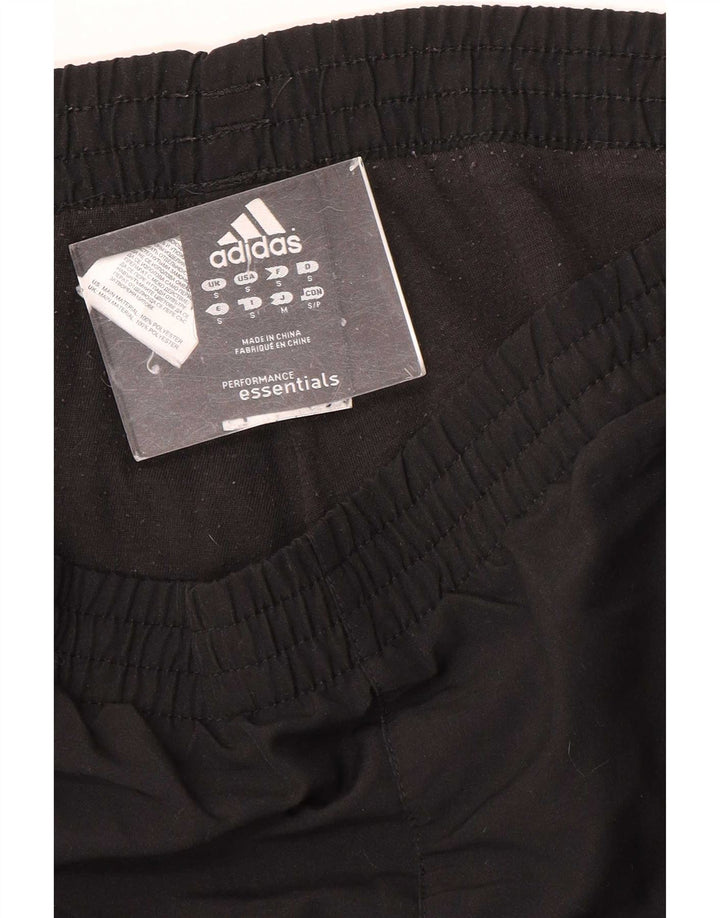 Adidas Mens Treino Calças Joggers Pequeno Poliéster Preto