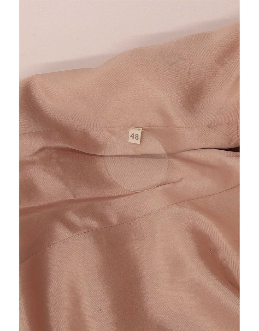 Casaco impermeável feminino vintage IT 48 XL bege
