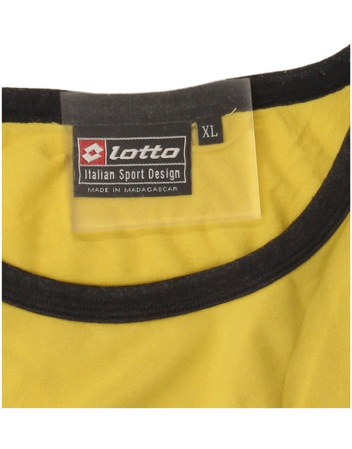 Camiseta masculina Lotto Top XL amarelo