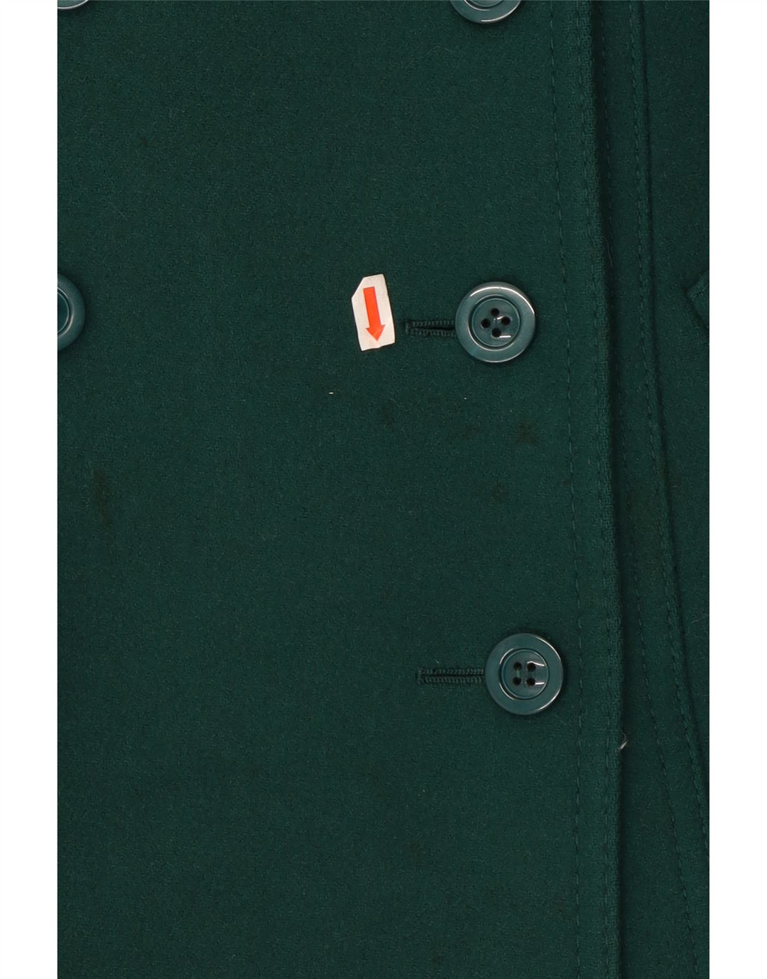 Casaco feminino RALPH com peito duplo IT 42 verde médio