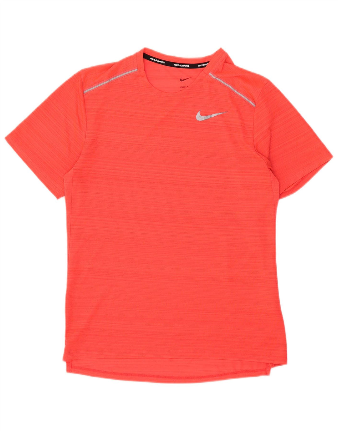 Camiseta Nike Masculina Dri Fit Top Pequeno Poliéster Listrado Vermelho