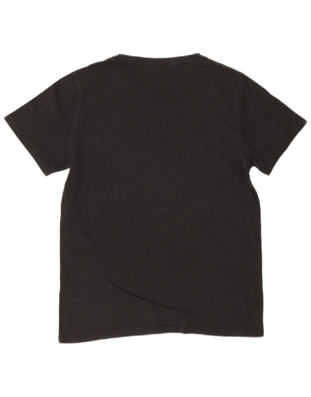 Camiseta gráfica masculina Jack & Jones Top médio preto