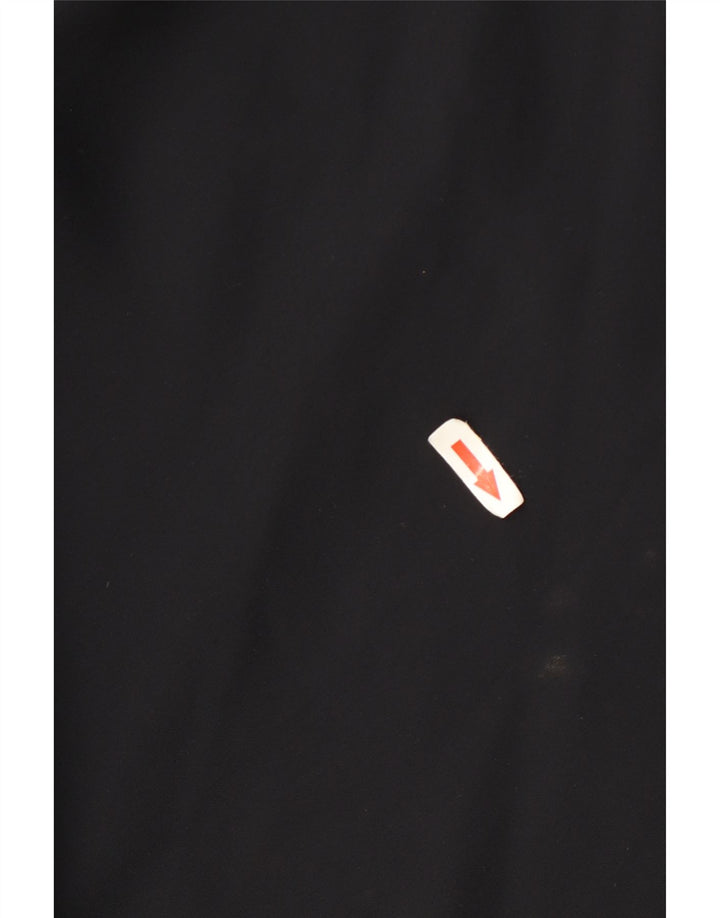Vestido feminino vintage maxi halter UK 10 pequeno poliéster preto