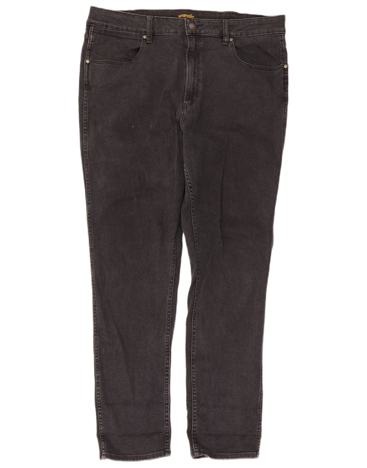 Wrangler Masculino Sid Slim Jeans W38 L29 Cinza Algodão