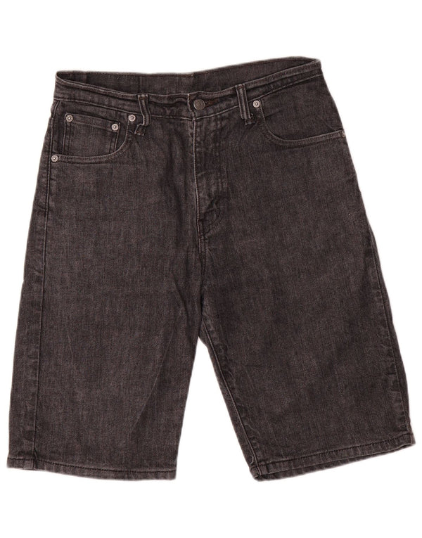 Shorts jeans masculino 559 da Levi's W30 algodão cinza médio