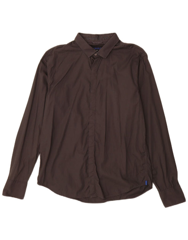 Camisa masculina Superdry 2XL algodão cinza