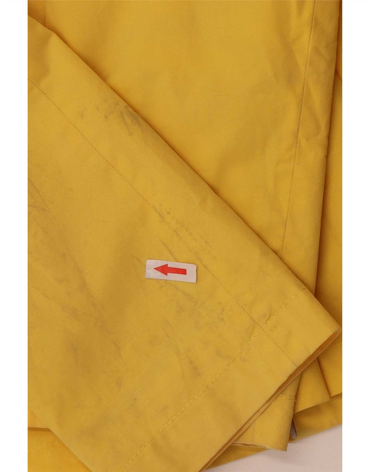 Zara Womens Bomber Jacket UK 16 Grande Algodão Amarelo