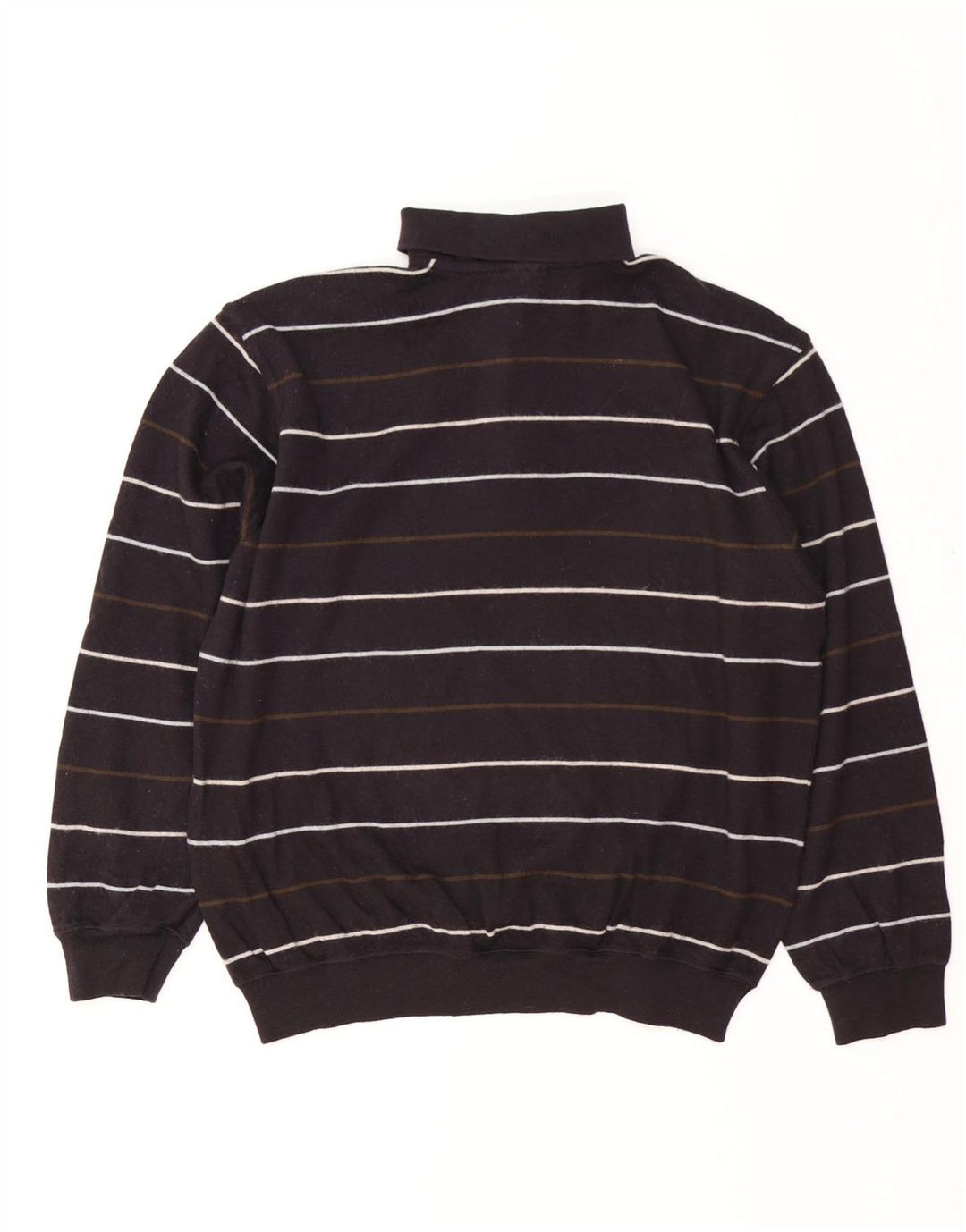 Suéter masculino PAUL & SHARK com gola polo para iate, azul marinho médio