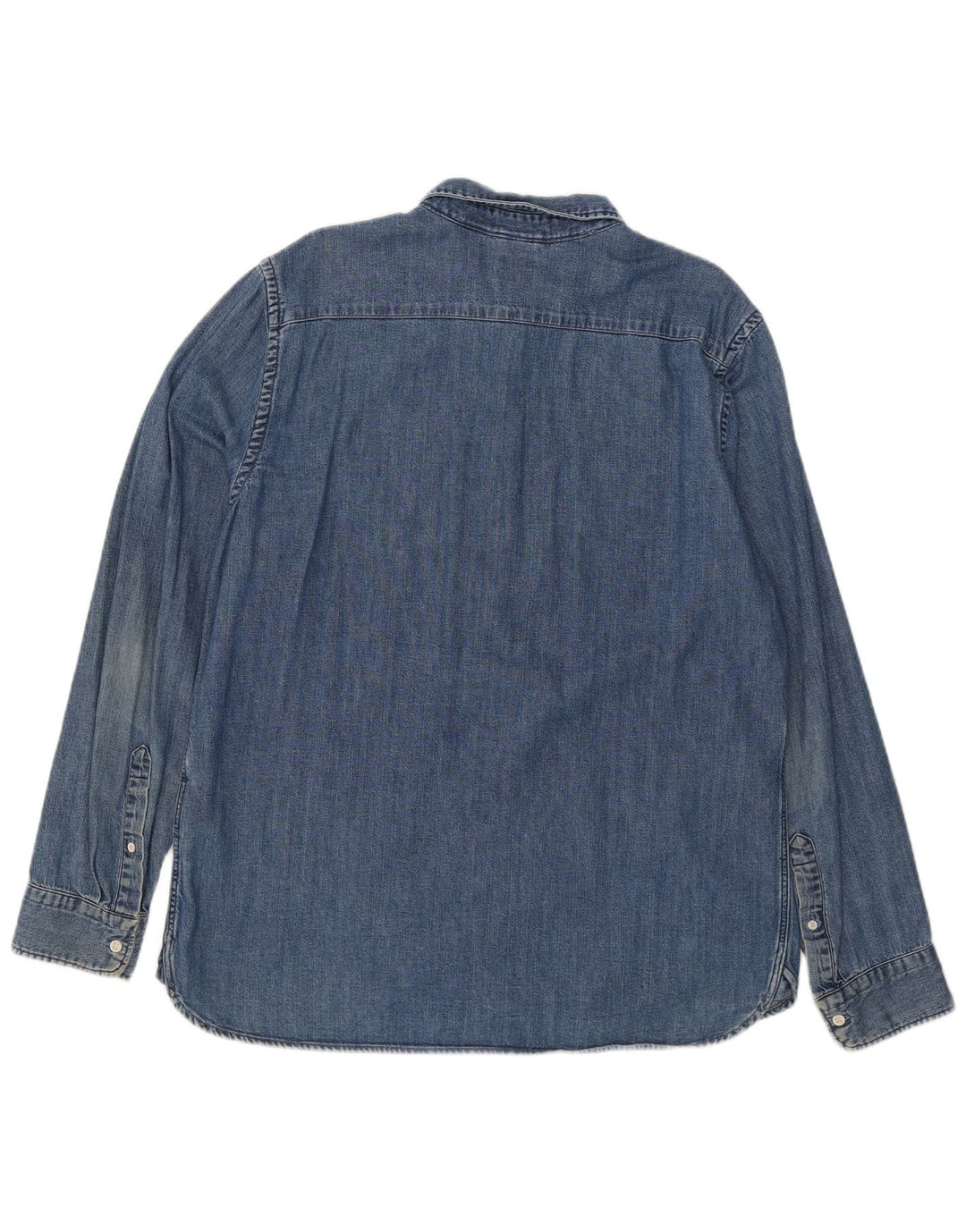 Camisa jeans masculina Levi's XL azul algodão