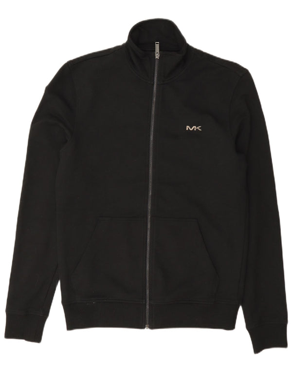 Michael Kors Mens Treino Top Jaqueta XS Algodão Preto