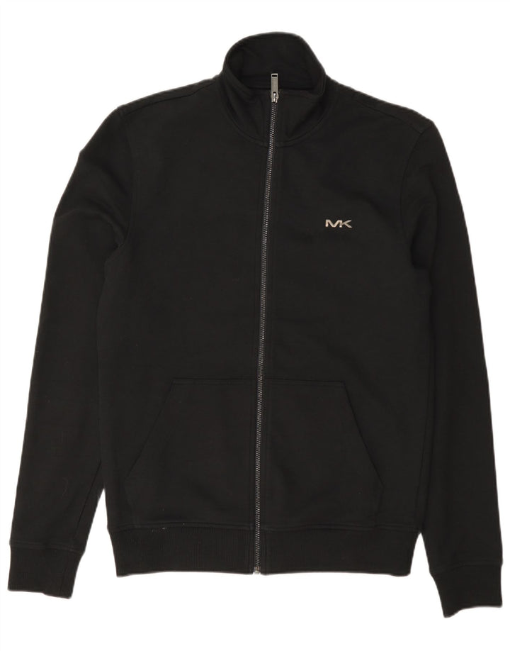 Michael Kors Mens Treino Top Jaqueta XS Algodão Preto