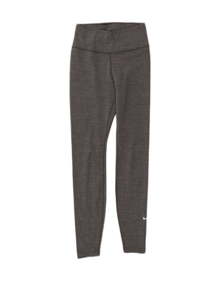 Leggings Nike Femininas UK 6 XS Cinza