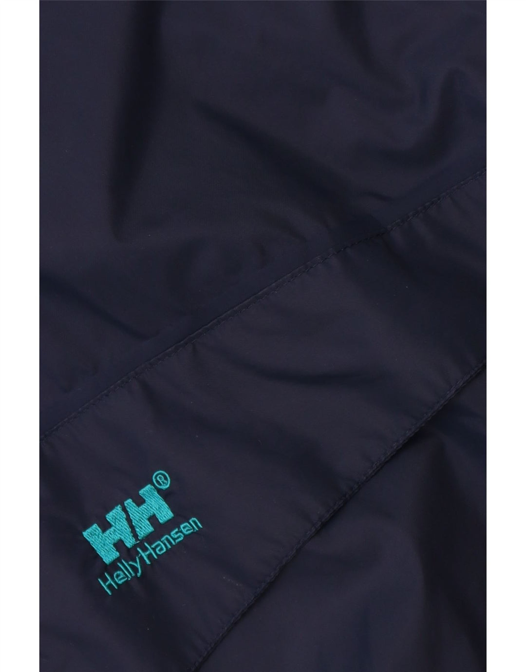 Jaqueta de chuva masculina HELLY HANSEN com capuz UK 42 XL azul marinho Colourblock