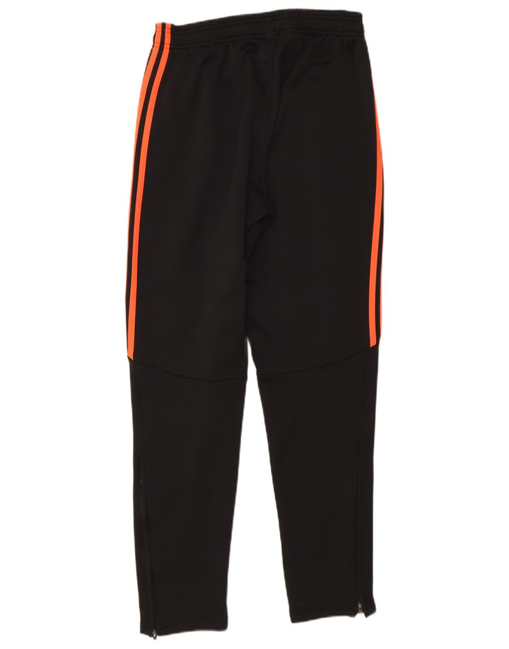 Adidas Mens FC Bayern Munchen Calça de treino Médio Preto Poliéster