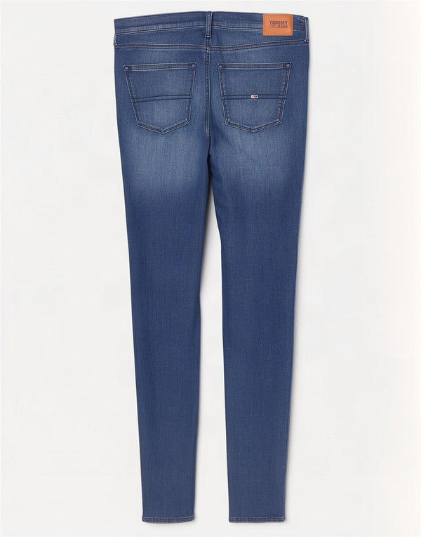 Tommy Hilfiger Womens Skinny Jeans W32 L32 Blue Cotton