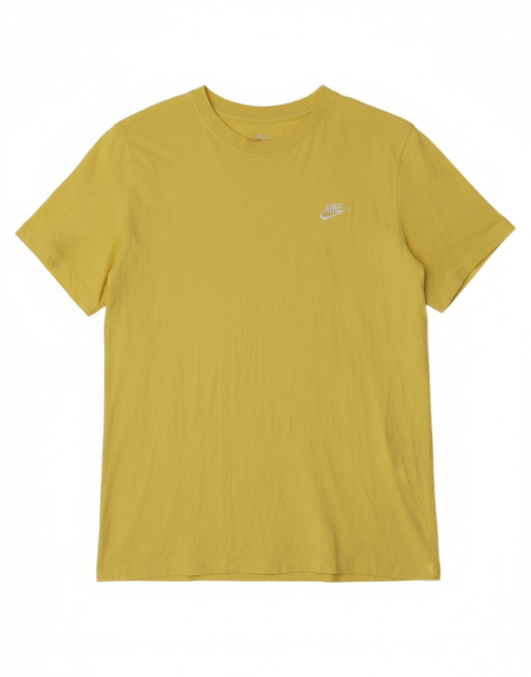 Camiseta masculina NIKE Top XL Amarelo Algodão
