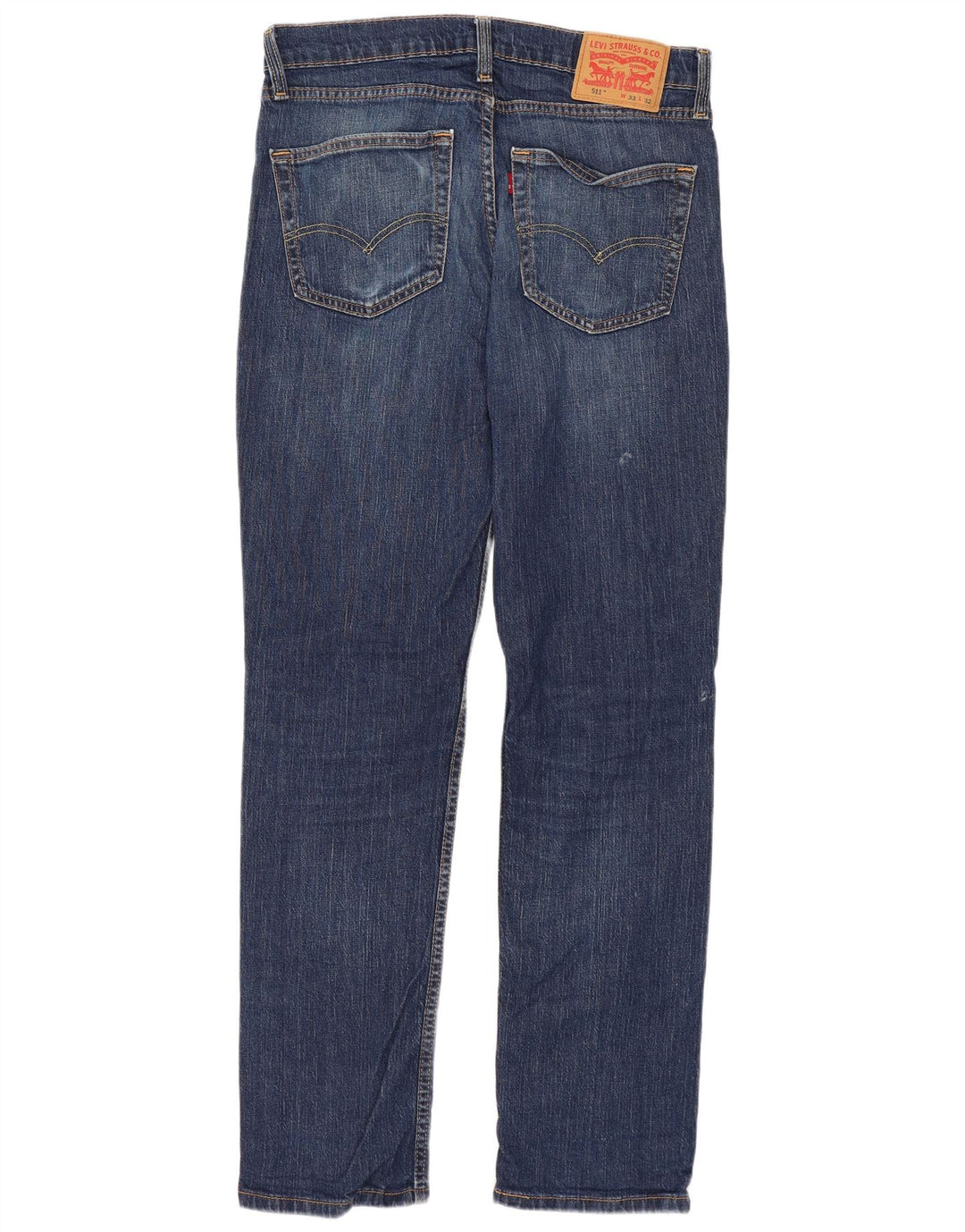 Calça Jeans Levis 511 Slim Masculina W33 L32 Azul Algodão