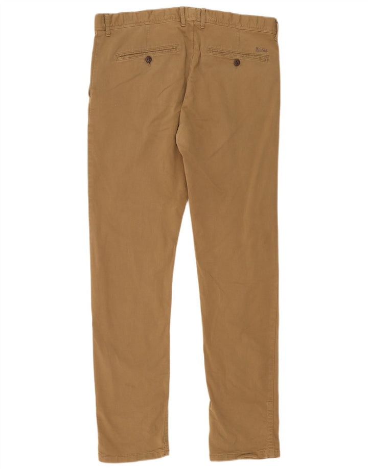 Calças Chino Masculinas Woolrich Slim W36 L32 Algodão Marrom