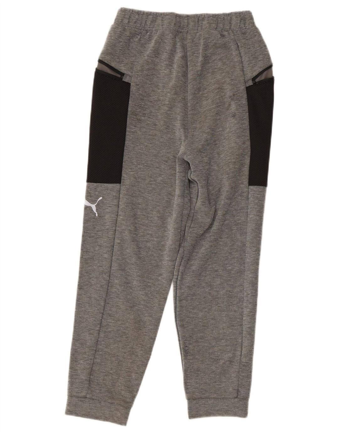 PUMA Meninos Calças de treino Joggers 9-10 anos Cinza Colourblock Algodão