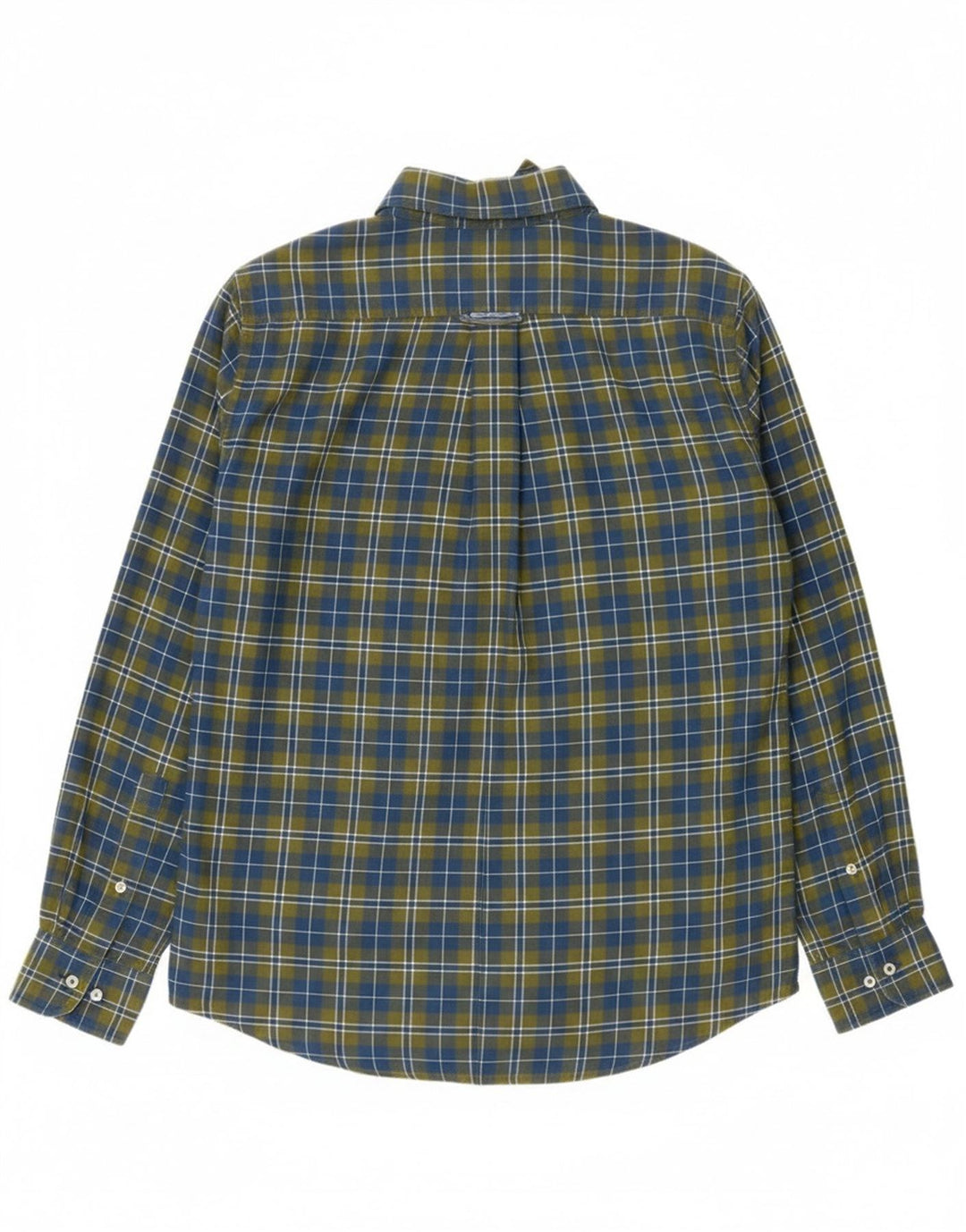 Camisa masculina de flanela Murphy & Nye Sailmakers grande algodão xadrez verde