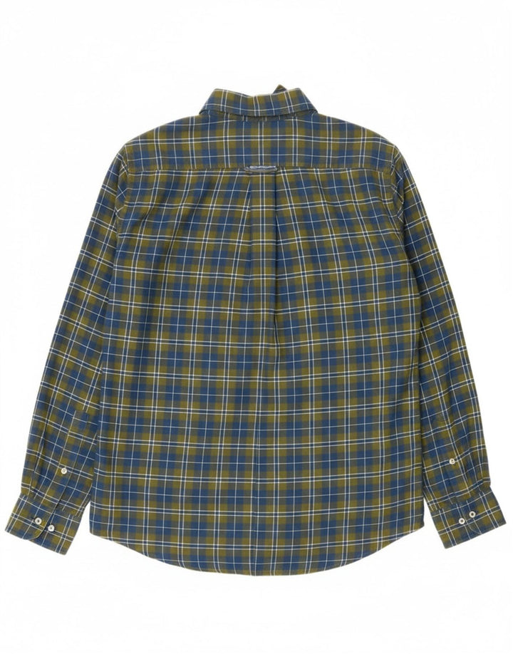 Camisa masculina de flanela Murphy & Nye Sailmakers grande algodão xadrez verde