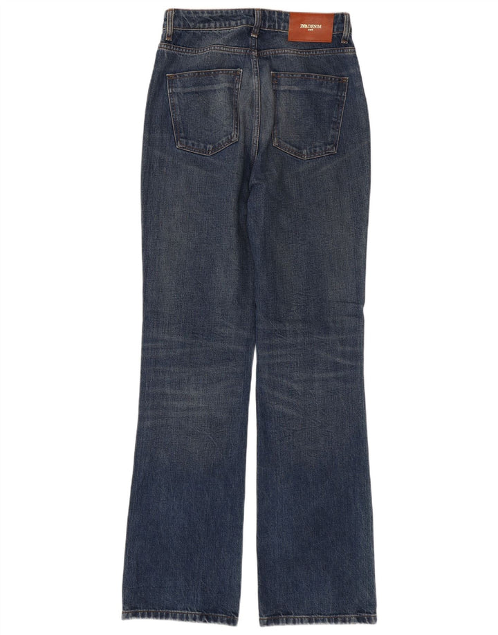 Zara Jeans Bootcut Feminino EU 40 Médio W30 L35 Azul