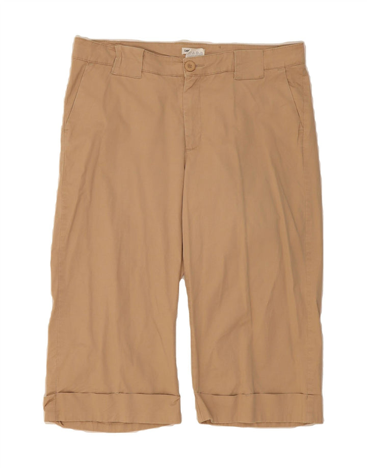 LEE Womens Straight Capri Trousers US 16 2XL W38 L20 Beige Cotton Vintage Lee and Second-Hand Lee from Messina Hembry 