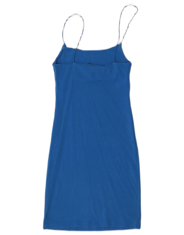 Zara Womens Sundress UK 12 Medium Blue
