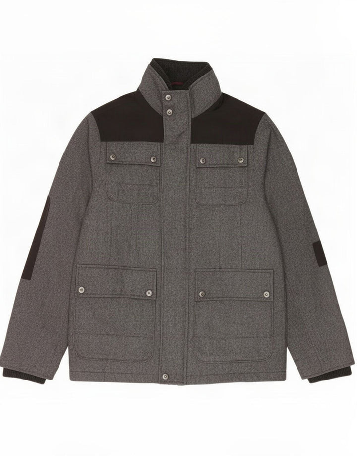 Jaqueta utilitária masculina Marks & Spencer Blue Harbor Reino Unido 38 cinza médio