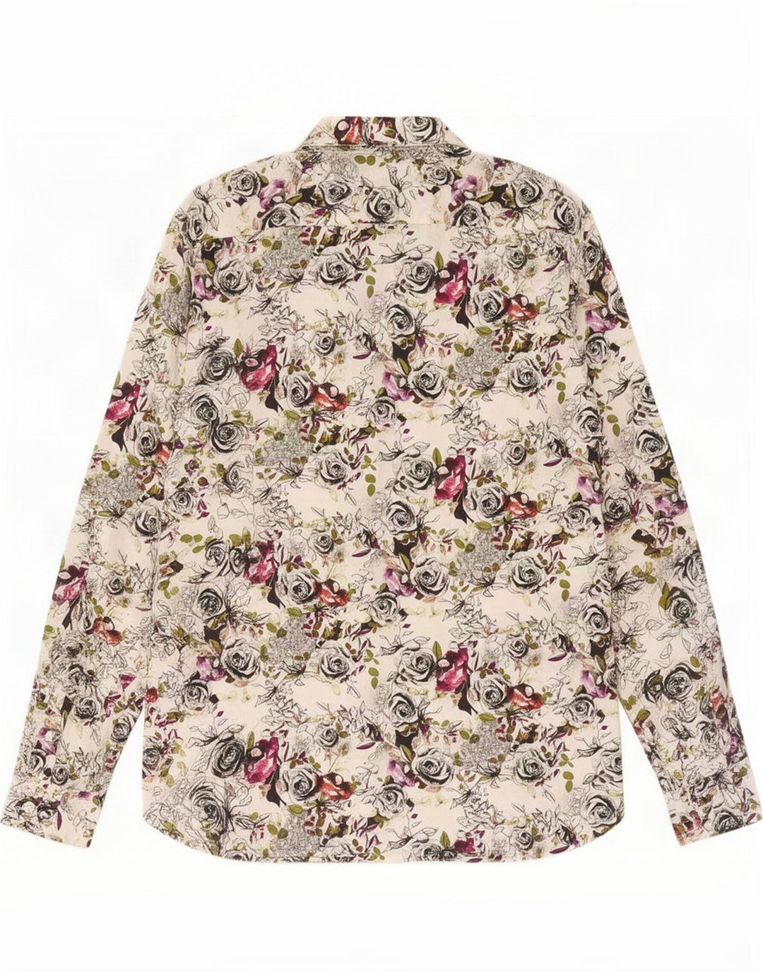 Camisa masculina Ted Baker tamanho 5 XL branca floral