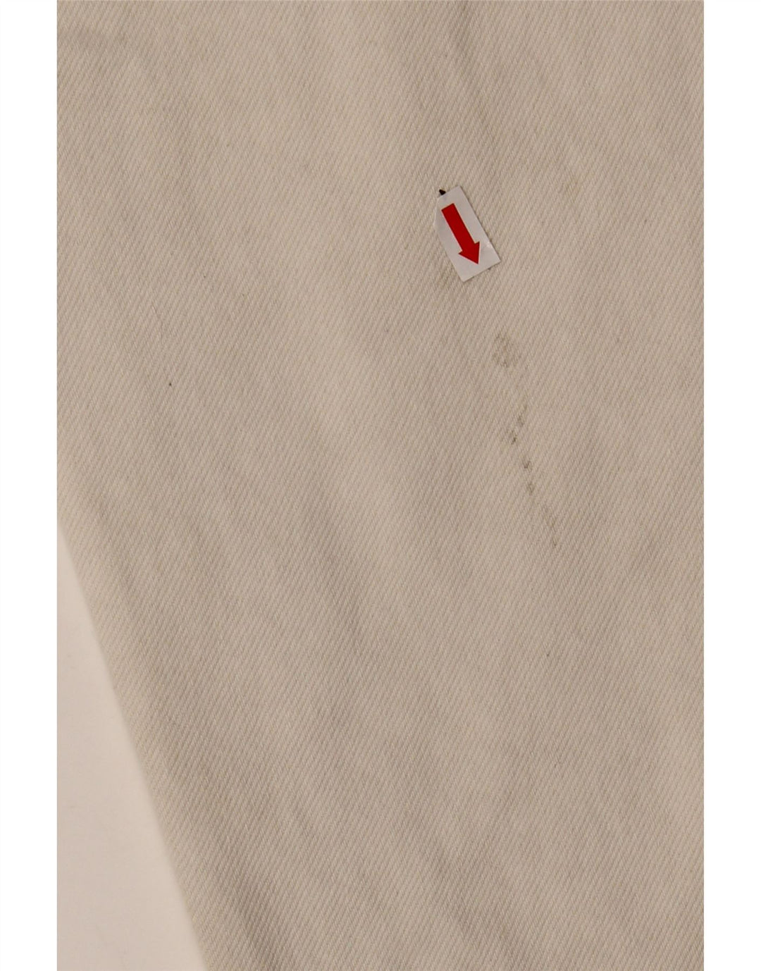 ZARA Jeans femininos desgastados de cintura alta cônicos 13-14 anos W28 L22 branco