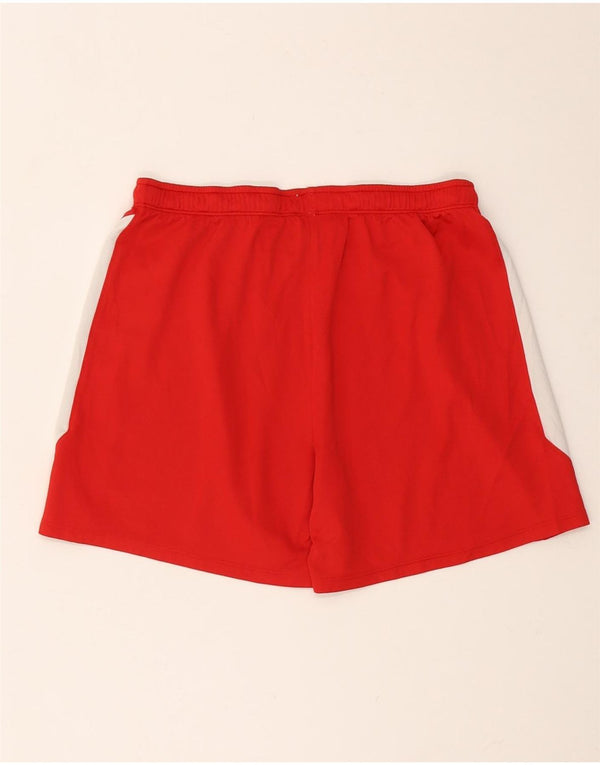 Under Armour Mens Sport Shorts Medium Red Colourblock Poliéster