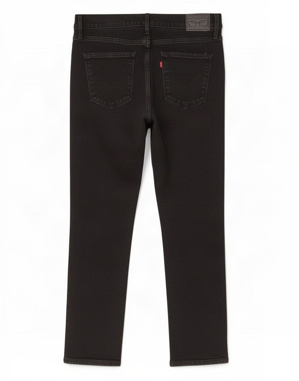 Calça jeans feminina Levi's 312 Shaping Slim W30 L25 algodão preto