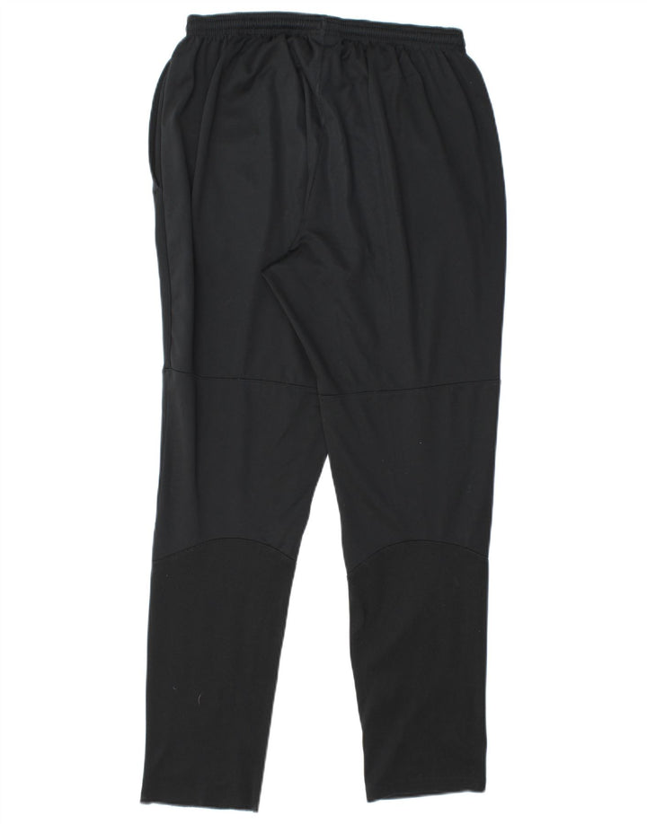 Calça de treino masculina NIKE Dri Fit poliéster preto médio
