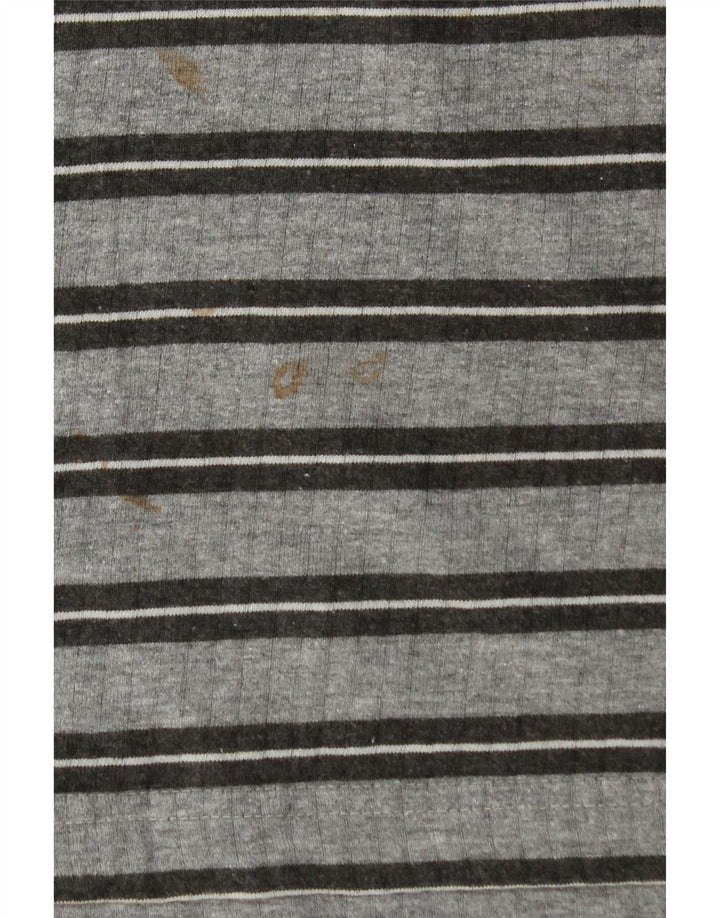 Camiseta masculina MARLBORO CLASSICS Top 2XL listrado cinza