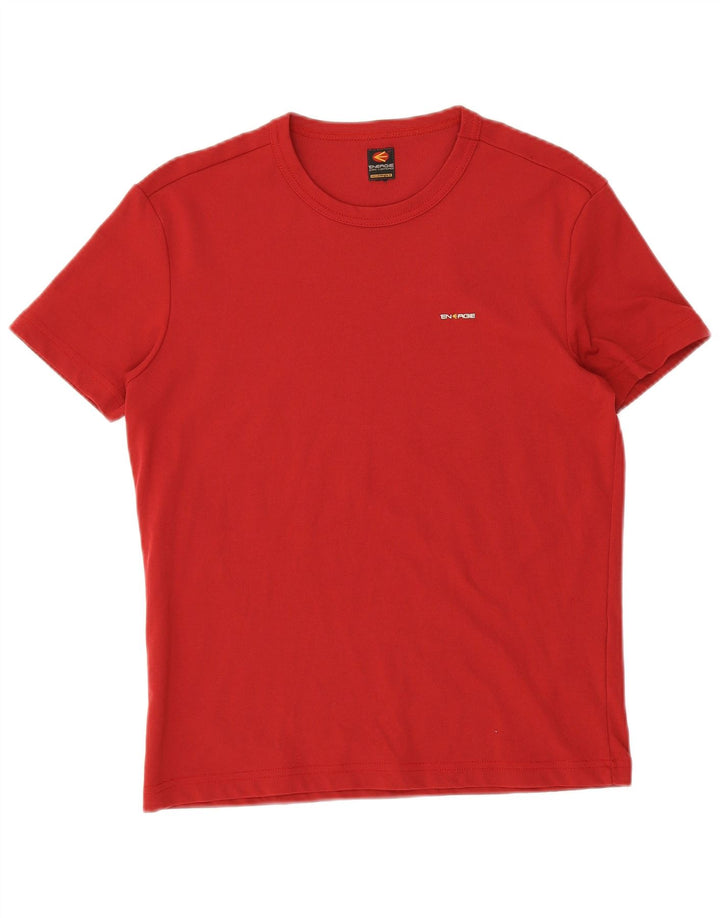 Camiseta feminina ENERGIE UK 16 grande vermelha