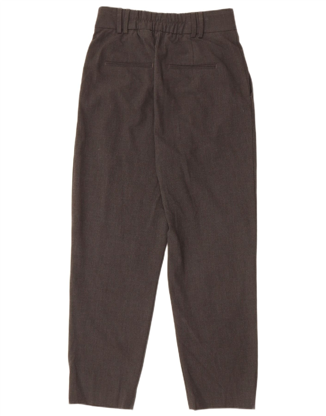 Calça Chino Feminina Zara EU 34 2XS W24 L26 Cinza Poliéster