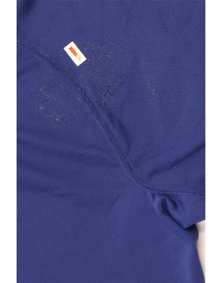 Camiseta masculina Nike Top grande bloco colorido azul