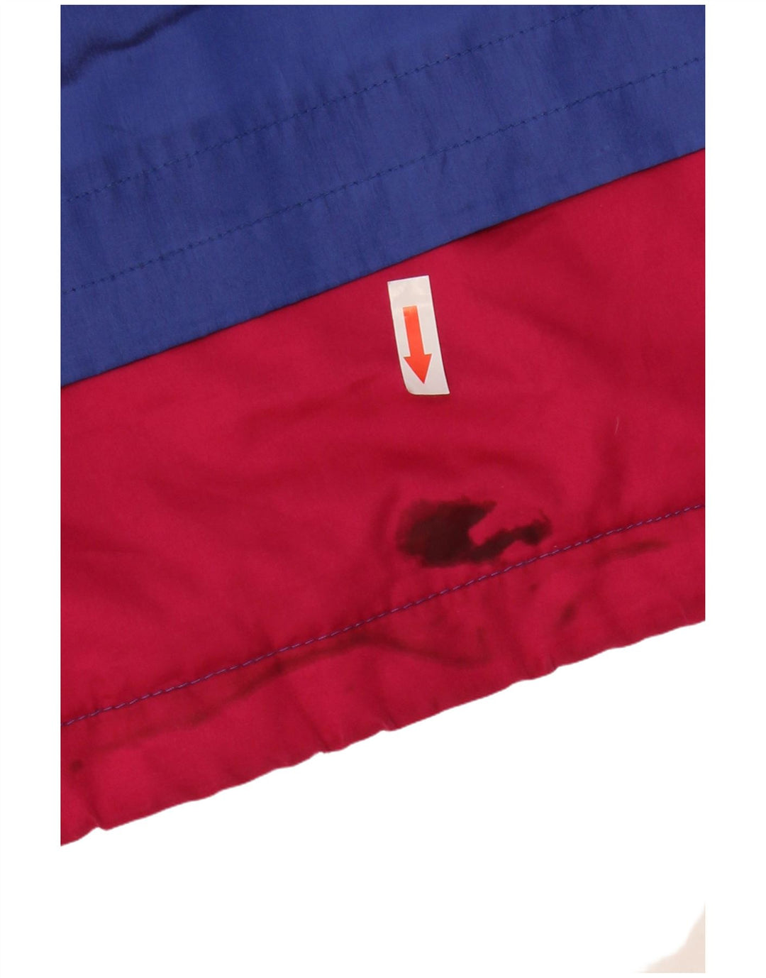 Jaqueta masculina Bailo com capuz Anorak Ski UK 36 pequeno bloco colorido multicolorido