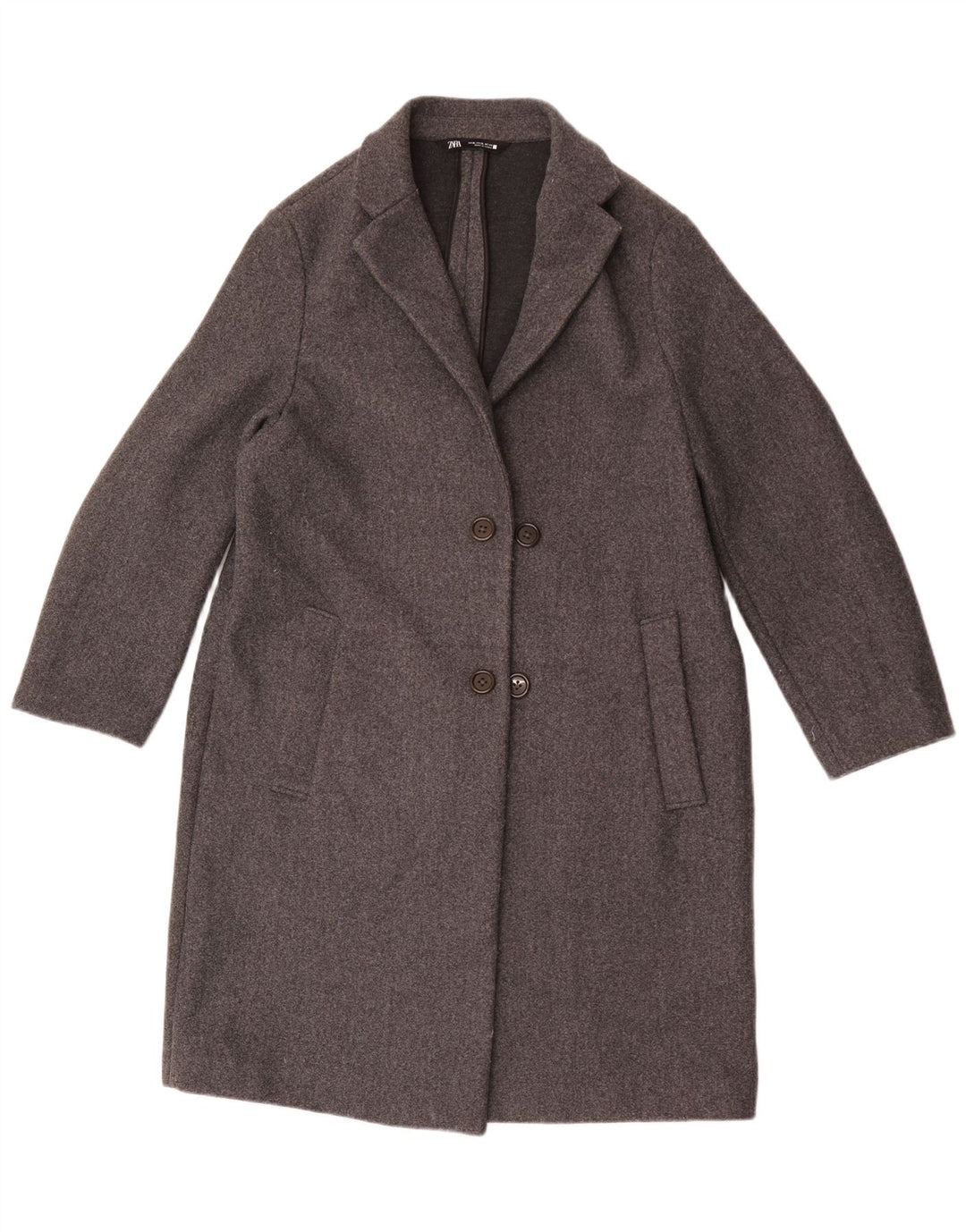 Sobretudo masculino Zara UK 42 XL cinza