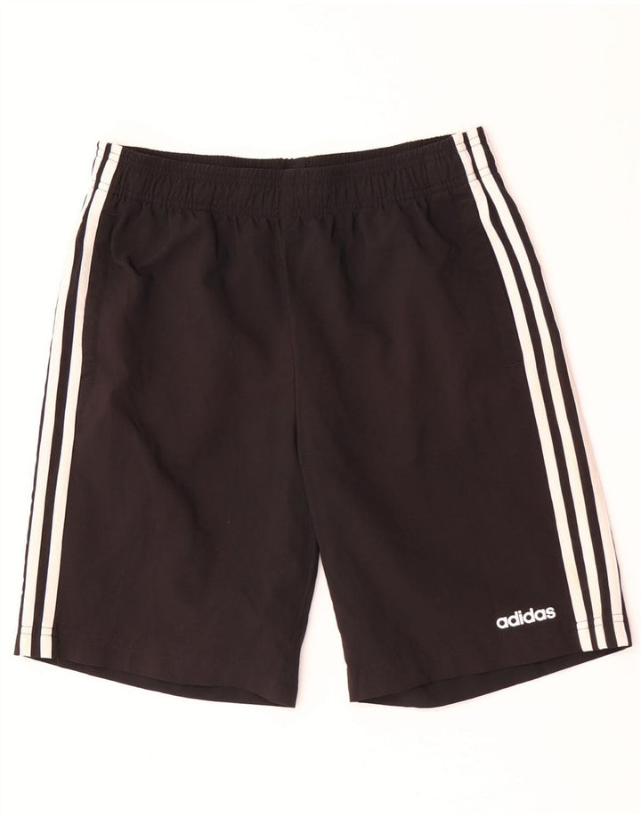 Shorts esportivos Adidas meninos 15-16 anos preto poliéster