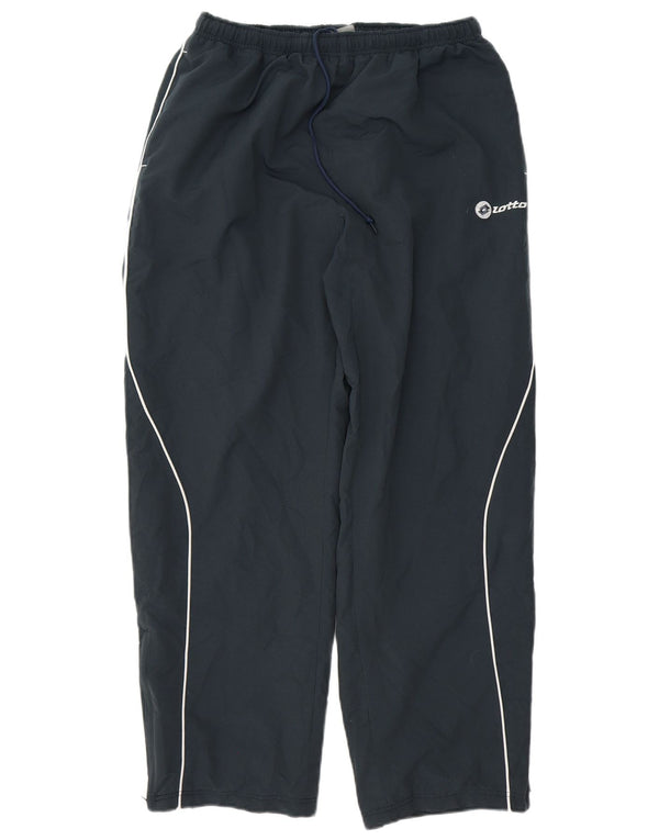 Calça de treino masculina LOTTO UK 40/42 poliéster cinza grande