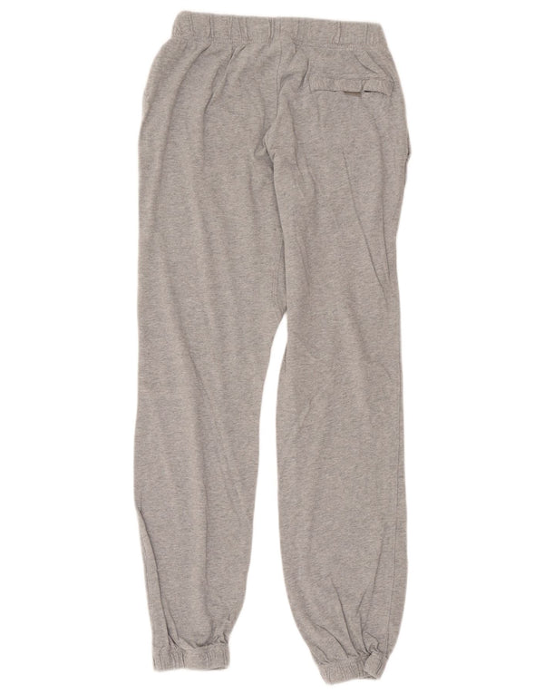 Calça de treino masculina Nike Joggers pequeno cinza manchado de algodão