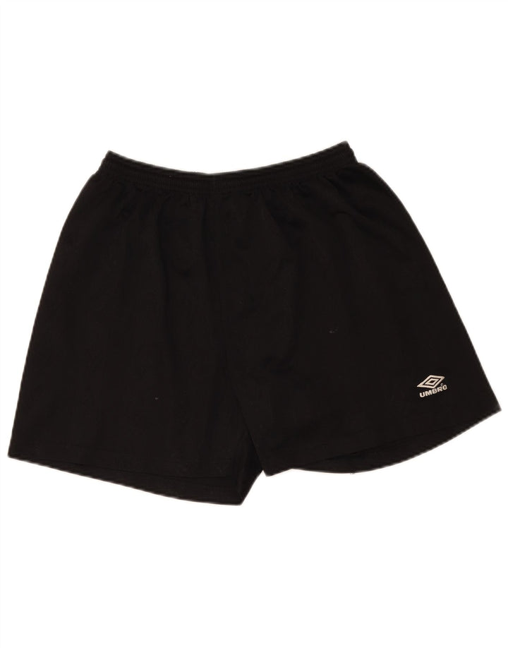 Umbro Mens Sport Shorts Grande Poliéster Preto