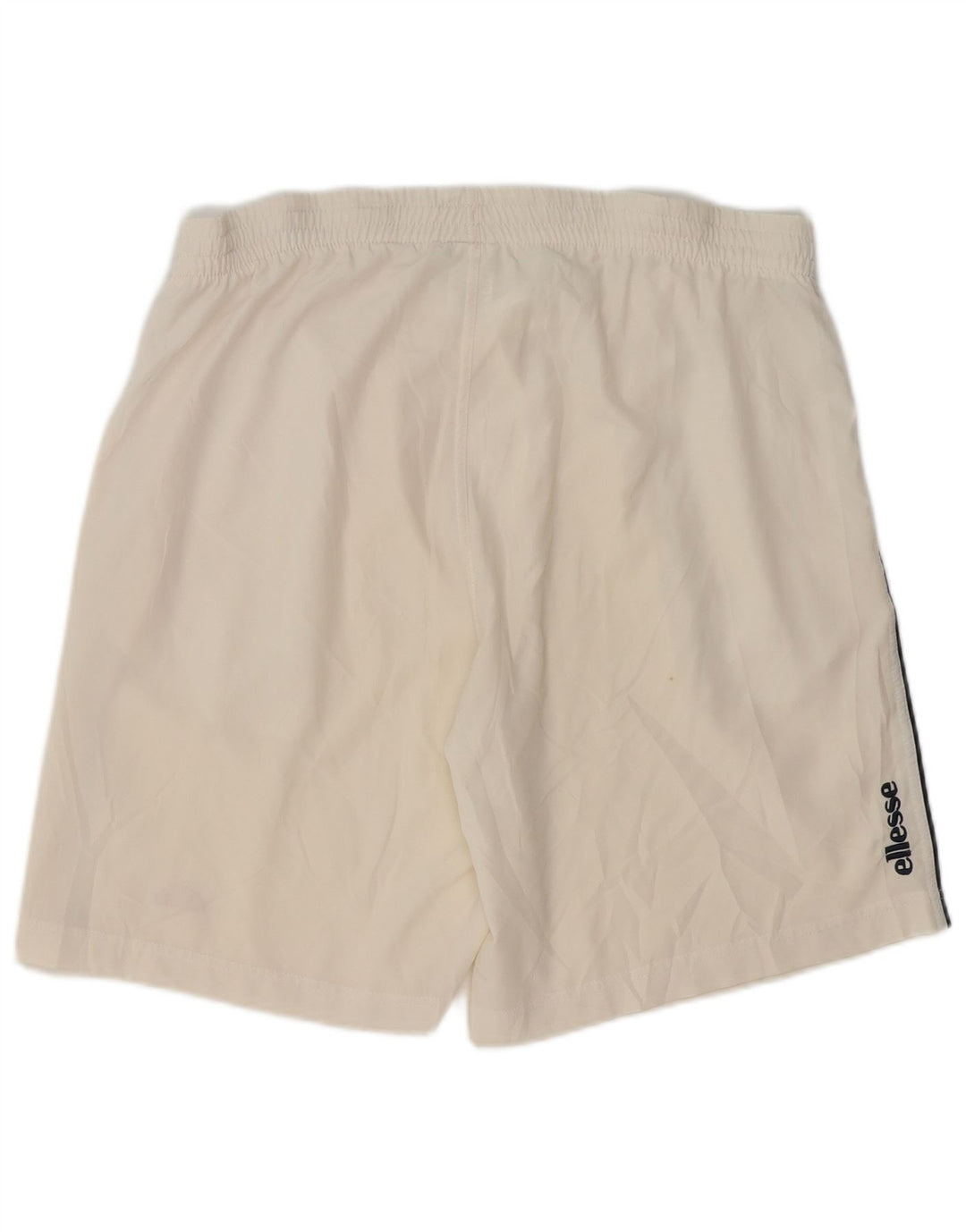Ellesse Mens Sport Shorts Médio Off White Poliéster